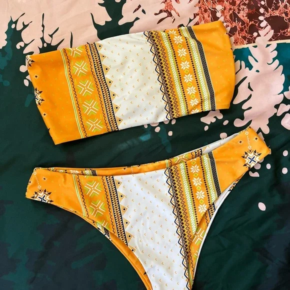 Yellow Bikini Set - Picture 1 of 2